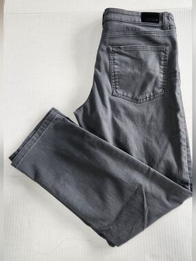 DKNY Men’s Charcoal Slim Straight Chinos Size 32x30
